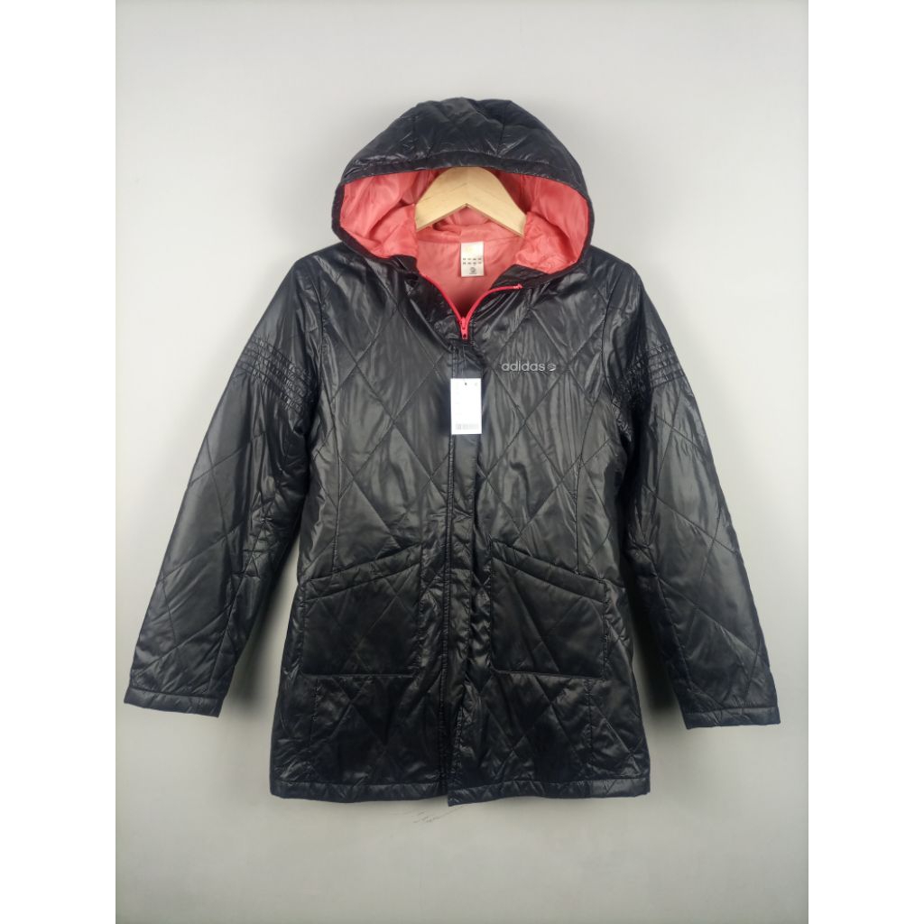 Jaket Adidas Neo Original Puffer Hodie (Woman)_Like New_Size S fit M