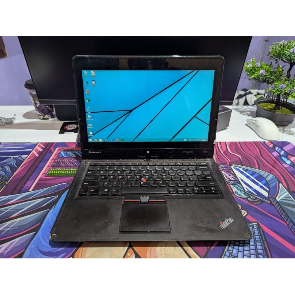 Borongan 3 Pcs Laptop Asus Intel Celeron Ram 4GB HDD 500GB & Lenovo Thinkpad Touchscreen 360 derajat