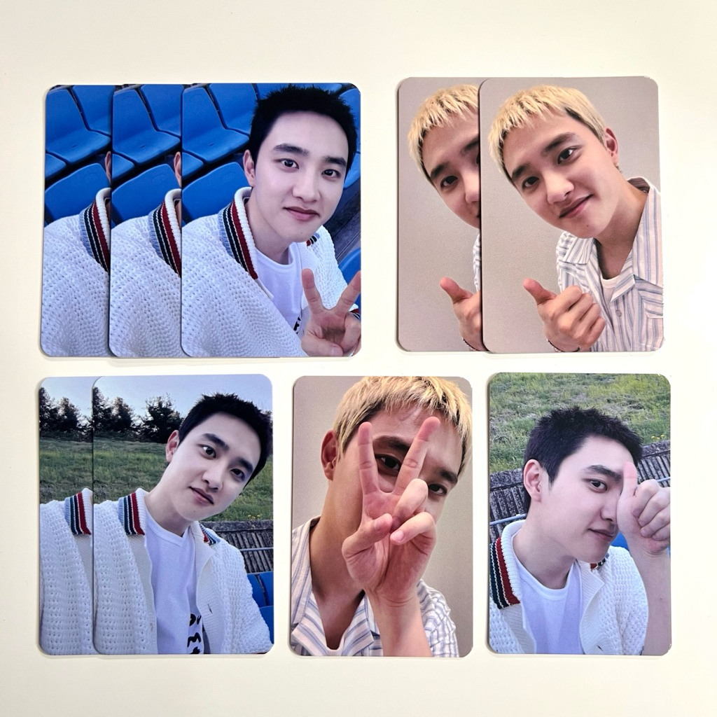 [READY OFFICIAL ✅] EXO D.O Kyungsoo - Zzirang-e & Charles Baking Time Picnic Day / Birthday Pop Up G