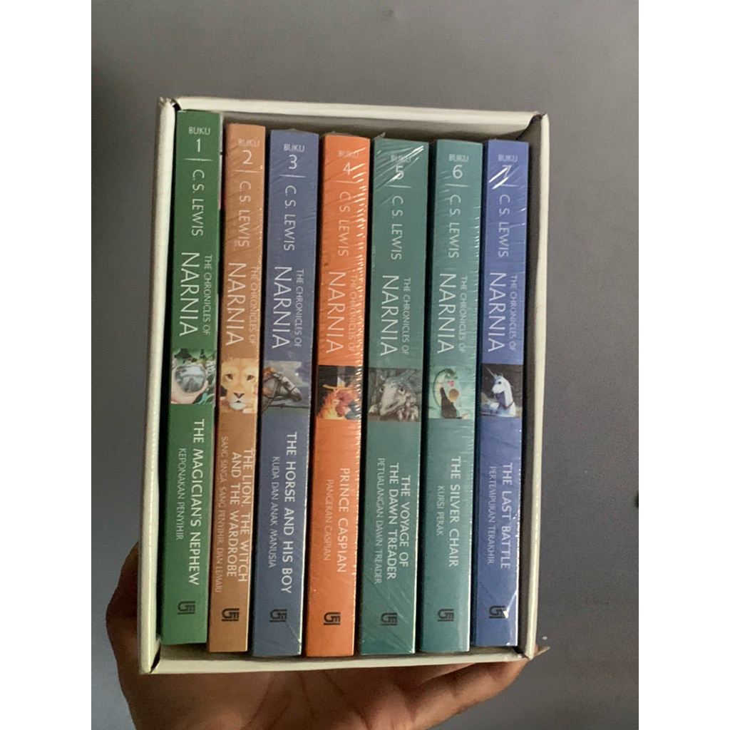 THE COMPLETE CHRONICLES OF NARNIA CS LEWIS