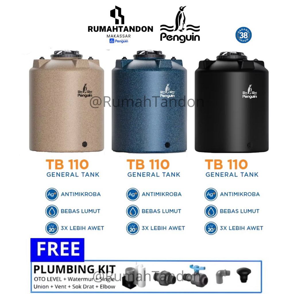 Tangki air / tandon air / tangki penguin 1.050 liter (TB 110)