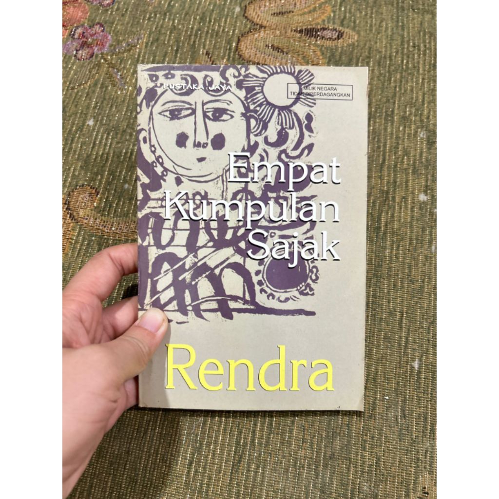 Buku - EMPAT KUMPULAN SAJAK oleh RENDRA