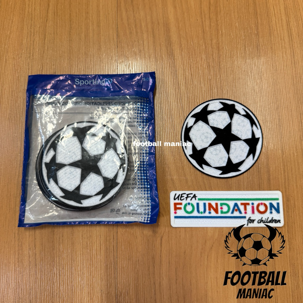 Patch Original Champions League Starball + Foundation 2024/2025