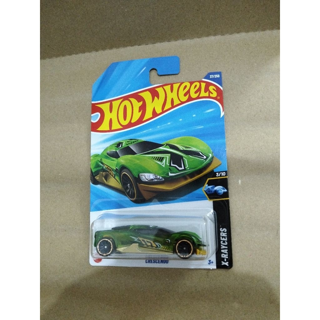 HotWheels Crescendo Warna Hijau