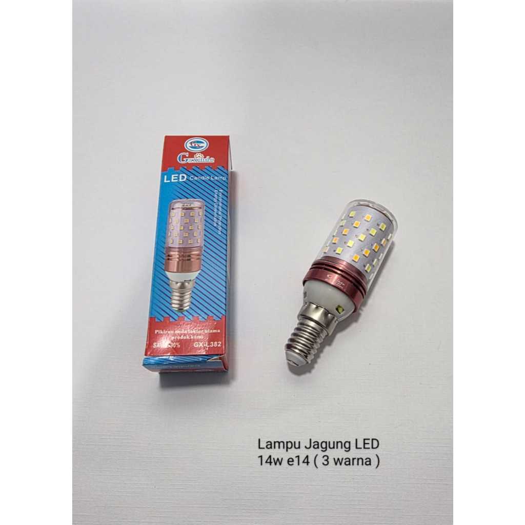 LAMPU JAGUNG LED 14W 3 WARNA L832 GAXINDO
