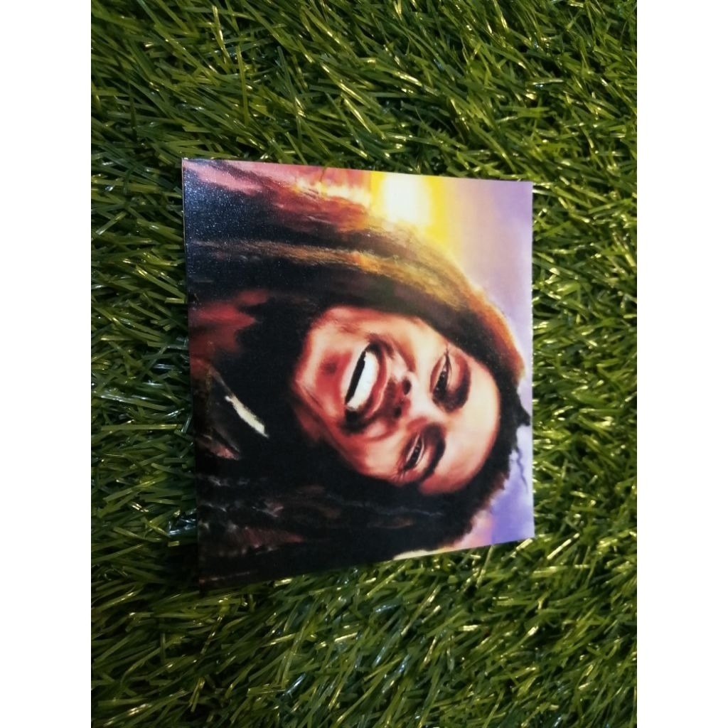 stiker vinyl bob marley