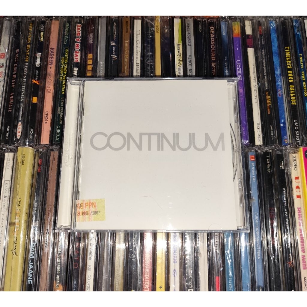 CD John Mayer - Continuum Hits Singles Waiting on the World to Change