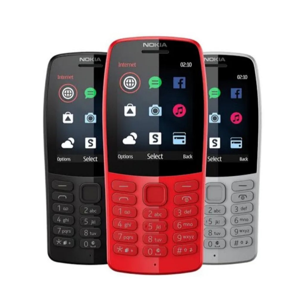 HP NOKIA 210 Dual SIM NEW HP NOKIA 210 warna Random