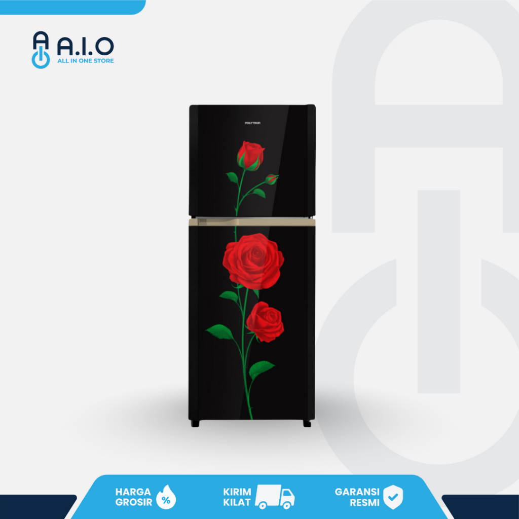 POLYTRON Kulkas 2 Pintu 210 L PRM 21CRX