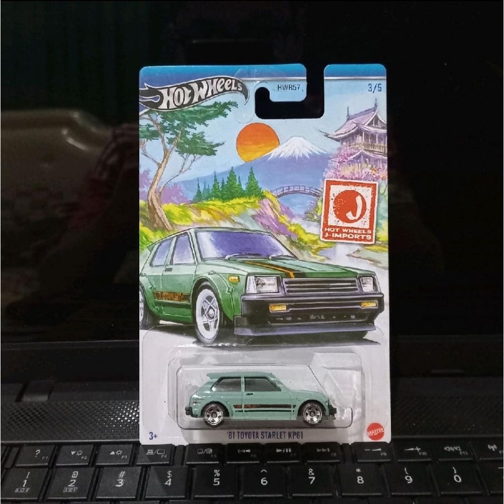 Hot Wheels J Imports Toyota Starlet - Hotwhels Starlet