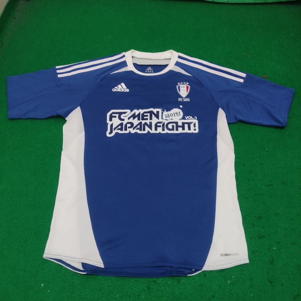 Kaos Jersey Bola Suwon FC Men Japan Fight 2012 Size L Original Authentic