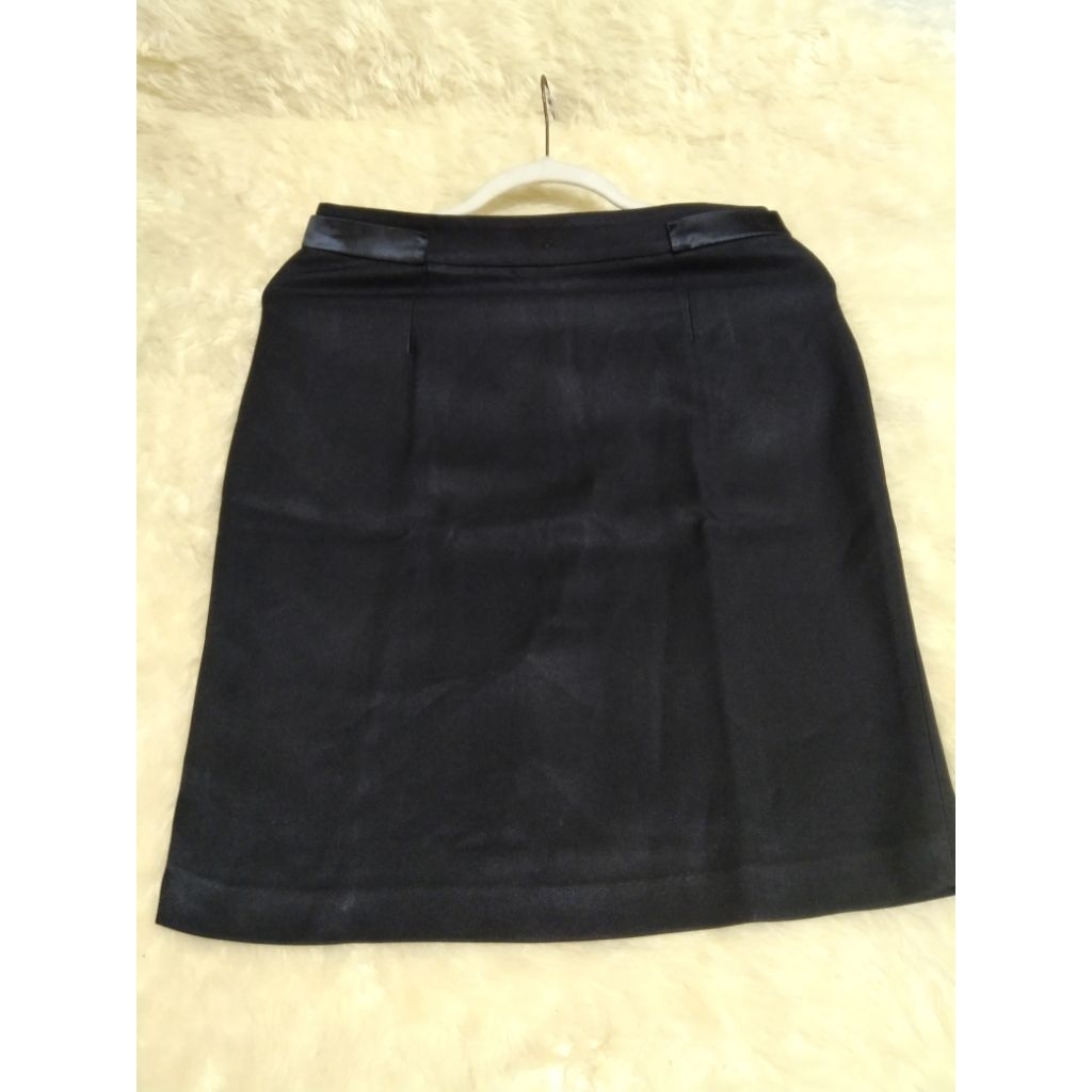 preloved Rok Hitam Span/Rok Hitam Wanita/Rok Formal