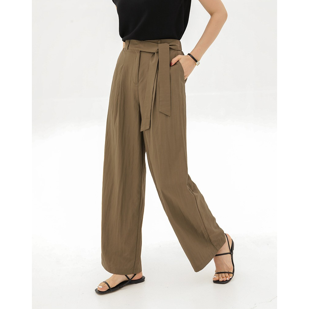 [By Monologue Korea] Side Ribbon Slacks_2333