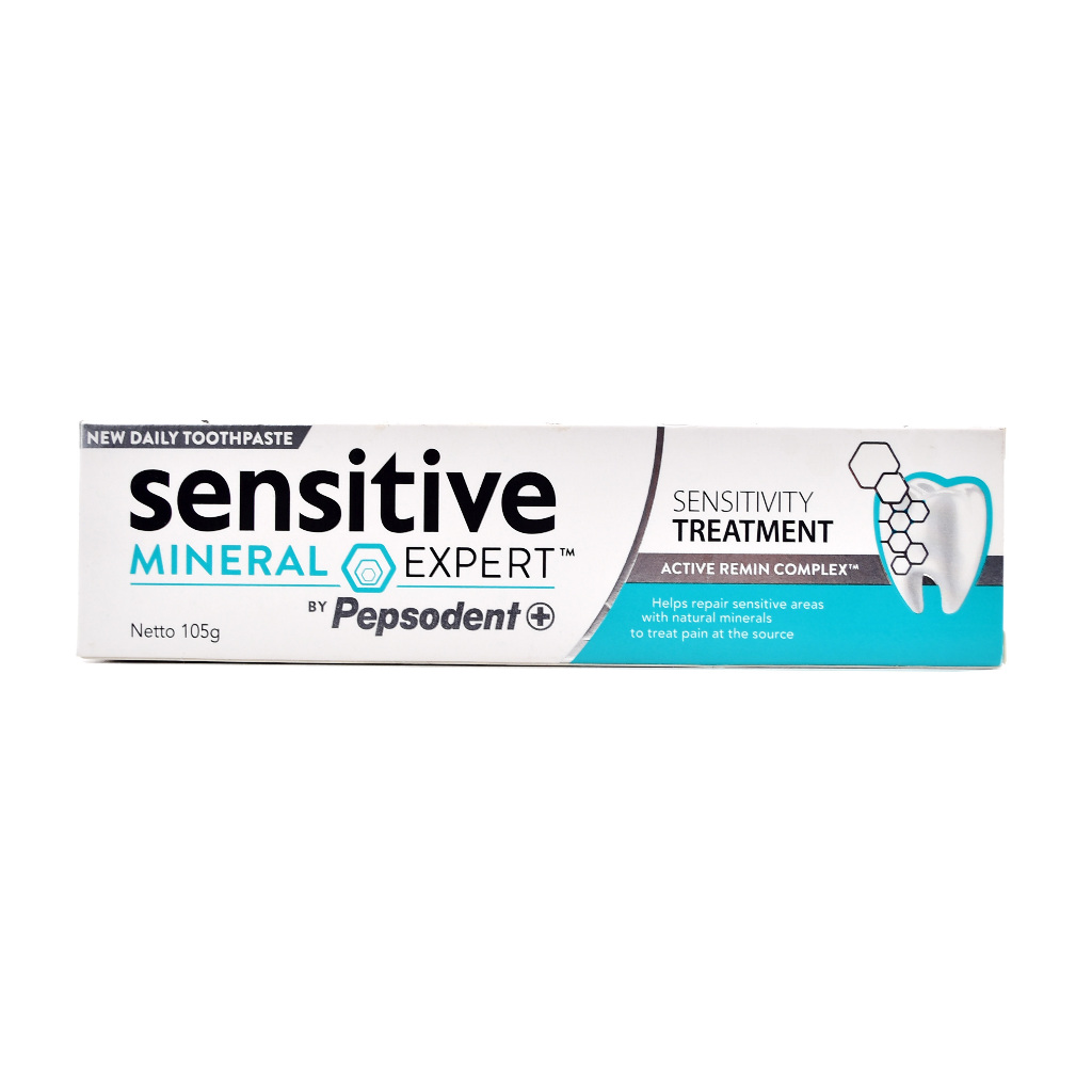 PEPSODENT SENSITIVE MINERAL EXPERT SENSITIVITY TREATMENT 105 GR