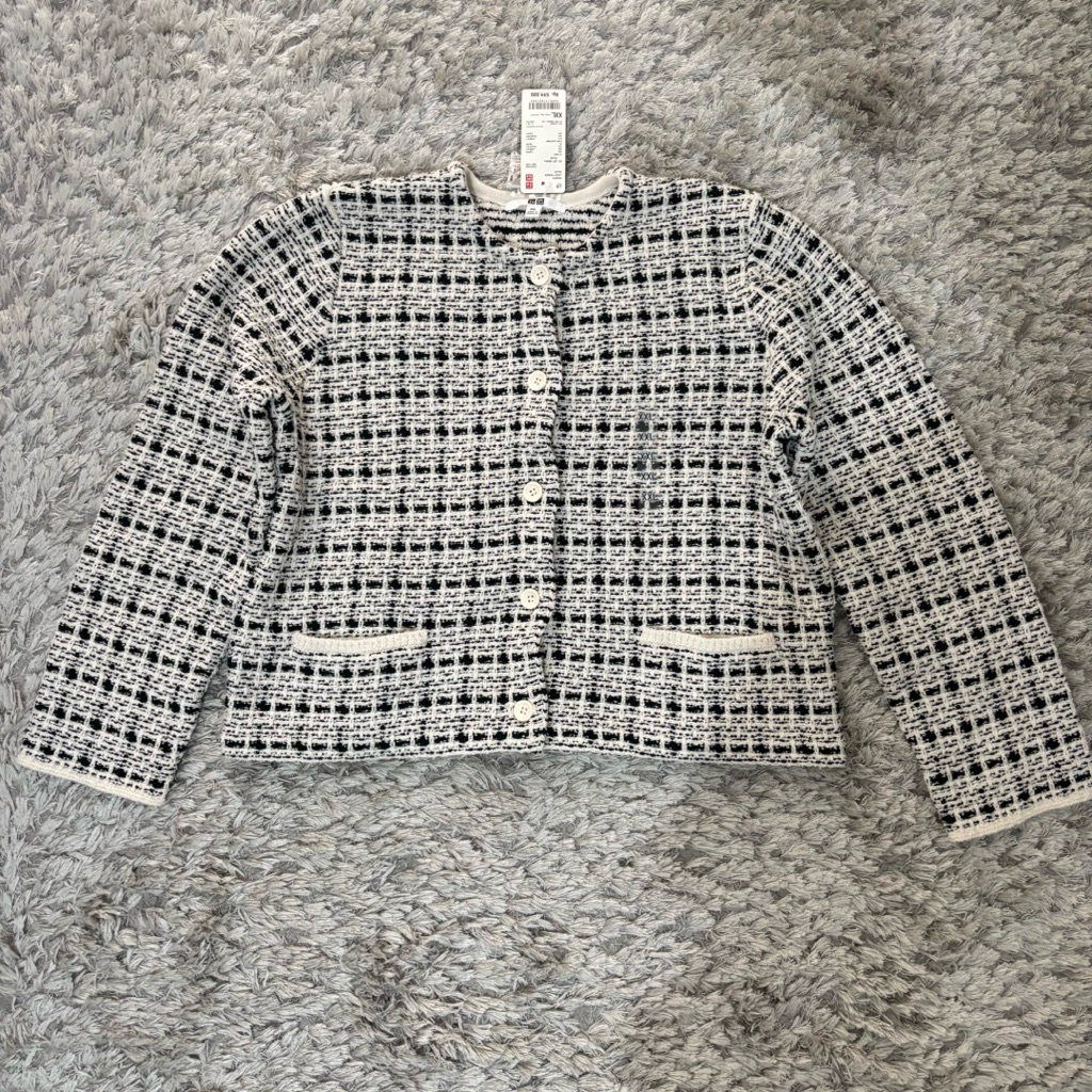 (new) SALE Uniqlo Tweed Knit Cardigan