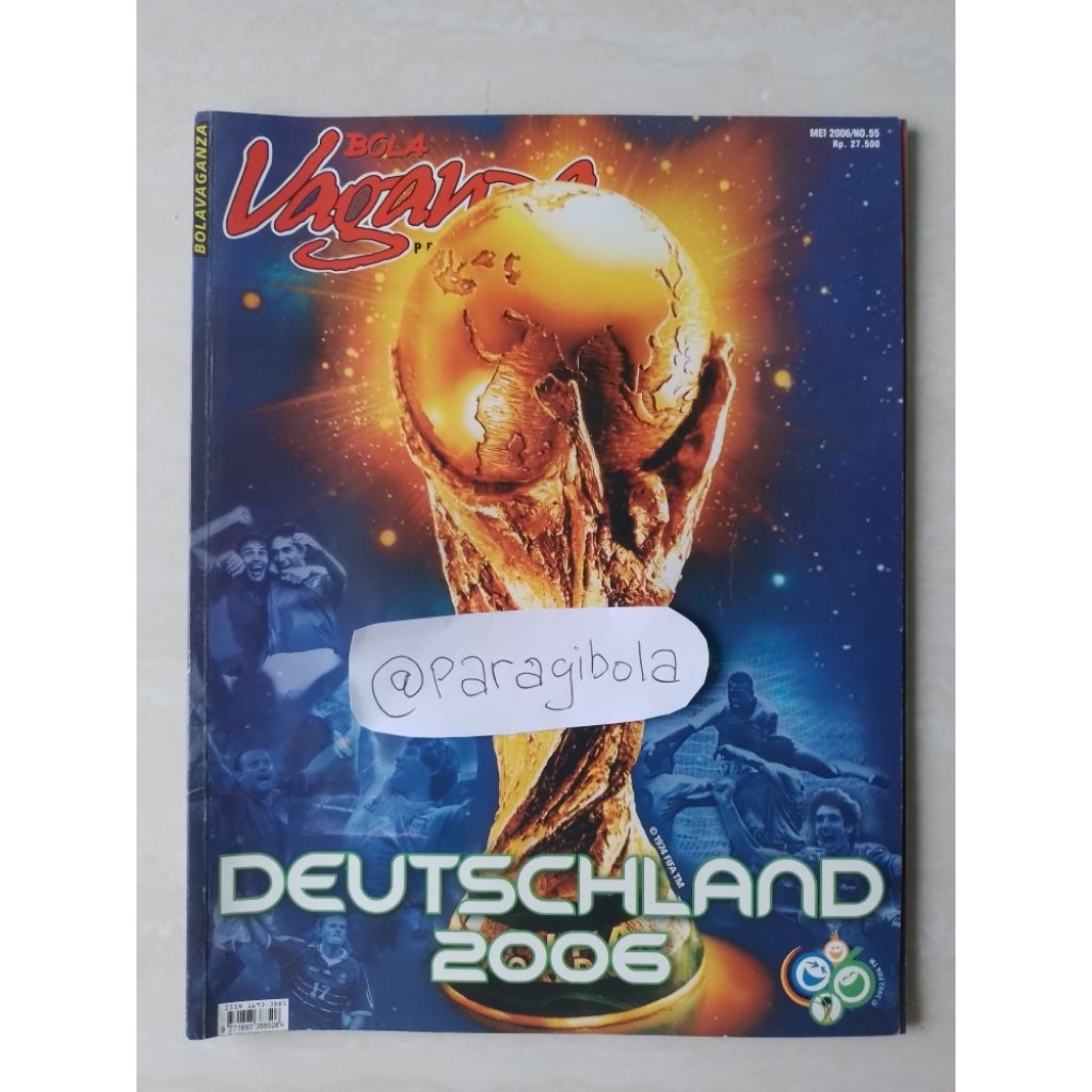 MAJALAH BOLA VAGANZA EDISI PIALA DUNIA GERMANY 2006 (MEI 2006)