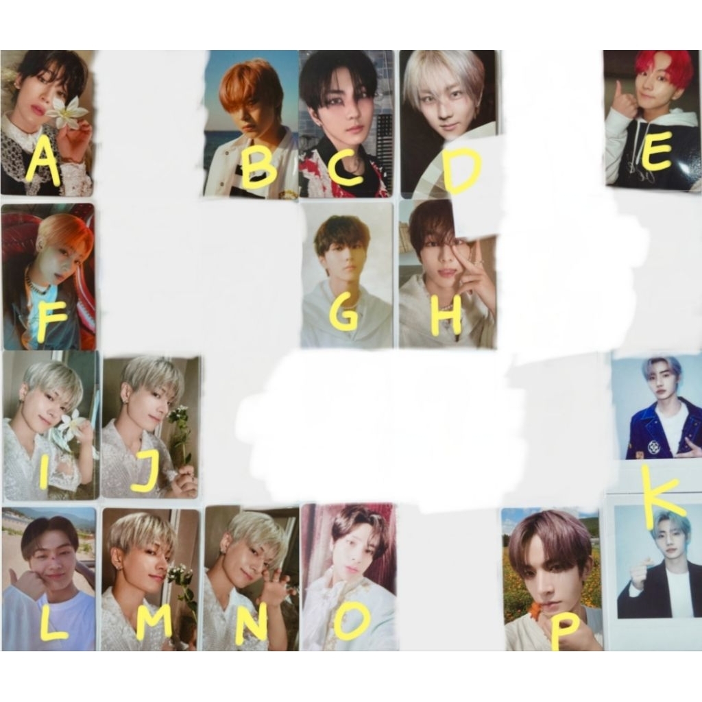 ENHYPEN OFFICIAL PHOTOCARD JUNGWON HEESUNG JAY JAKE SUNGHOON SUNOO ORANGE BLOOD KALPA BUNGA SOUNDWAV