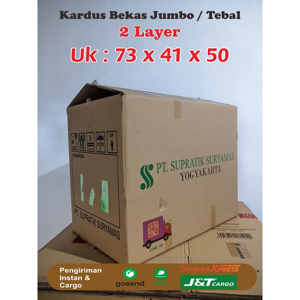 Kardus Pindahan Tebal Besar Untuk Packing / Kardus Packing Besar/ Kardus Pindahan  / Kardus tebal be