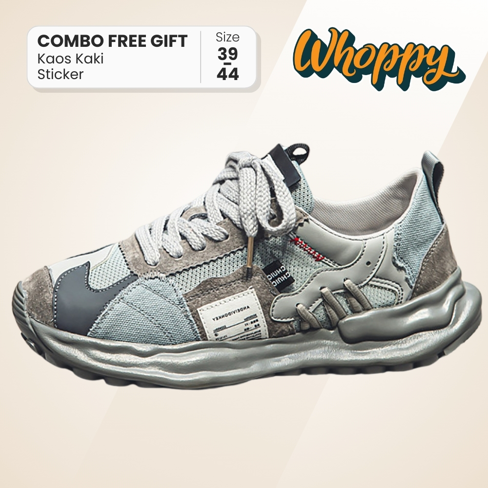 Whoppy Zennon Sepatu Skena Sneakers Cowok Keren Outfit Pria Wanita Fashionable Modis Kasual Kece Jal