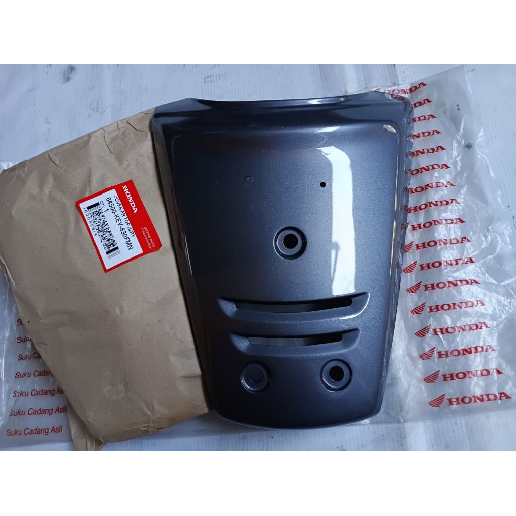 Panel tameng Honda SUPRA X XX V Abu Original baru AHM 64500-KEV-830FMN