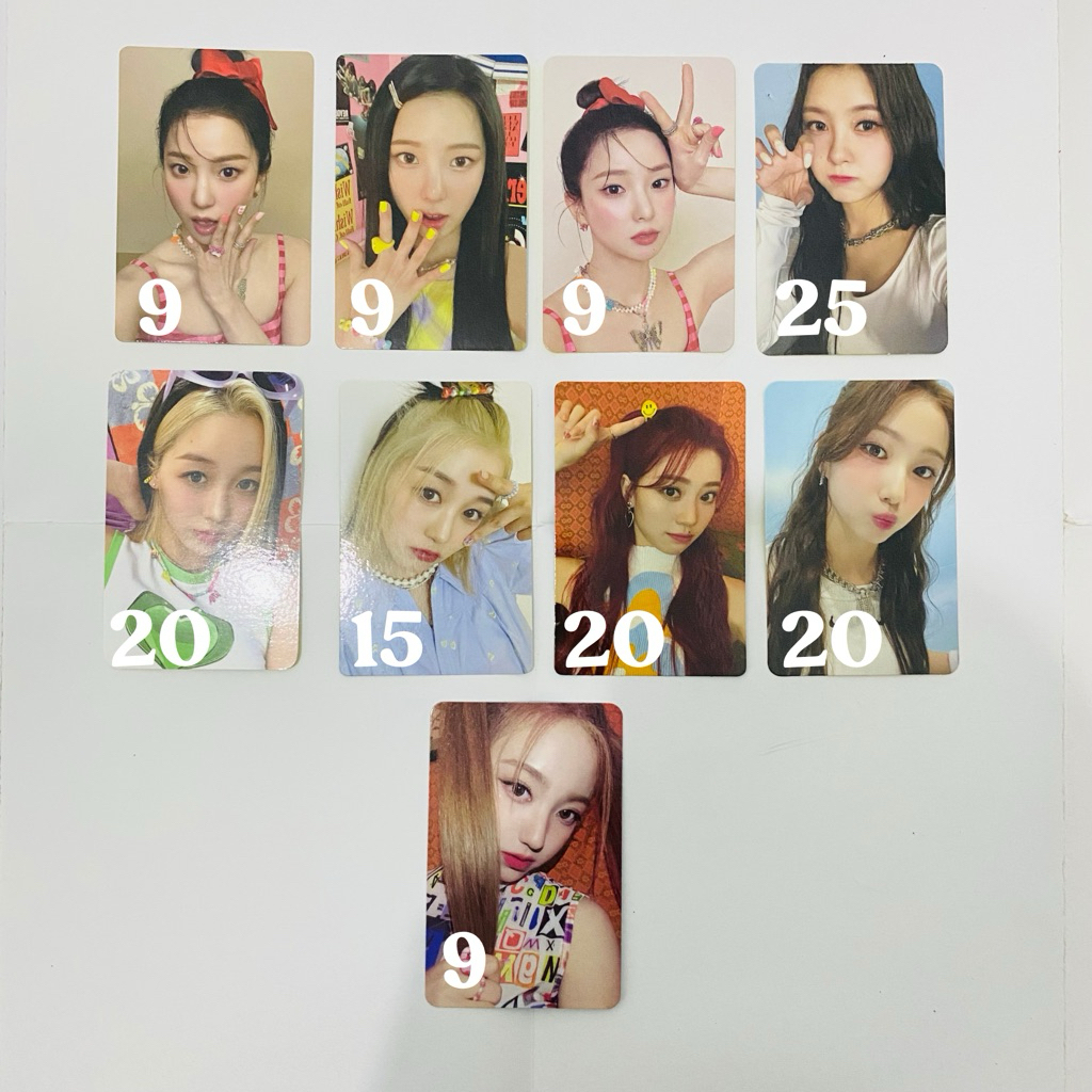 PC KEP1ER PHOTOCARD OFFICIAL YUJIN DAYEON XIAOTING CHAEHYUN MASHIRO BAHIYYIH HIKARU YOUNGEUN YESEO A