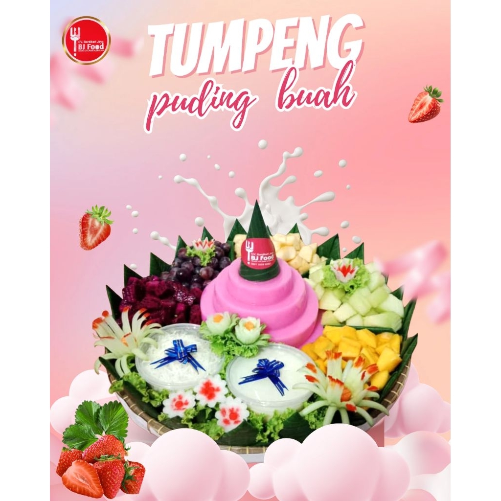 Puding buah tampah/puding buah enak/jual puding buah