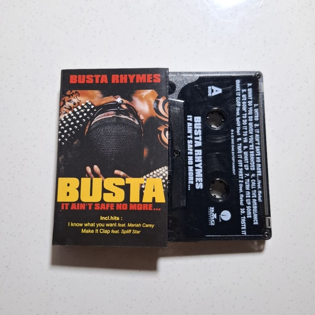 Kaset Pita Musik BUSTA RHYMES - It Aint Safe No More