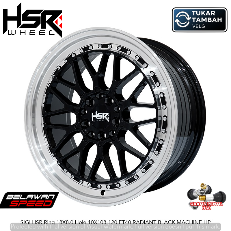 VELG MOBIL HSR SIGI RING 18 PCD 5X120 UNTUK