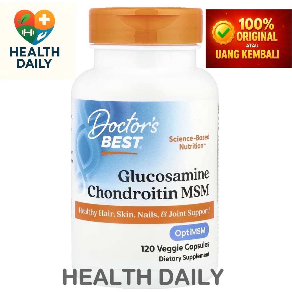 Doctor's Best Glucosamine Chondroitin MSM with OptiMSM
