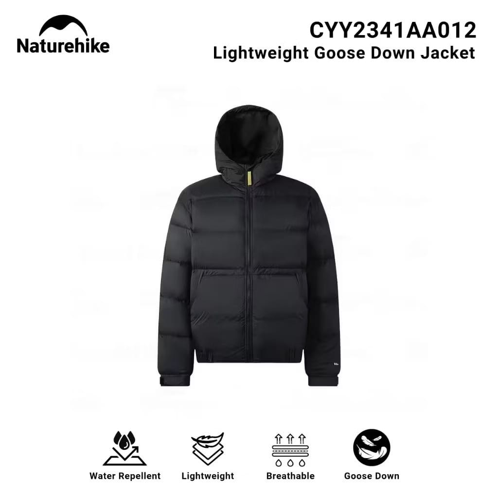 JAKET NATUREHIKE CYY2341AA012 WINTER GOOSE DOWN PUFFER JACKET HOODED PUFFY COAT  WINDBREAKER JAKET G