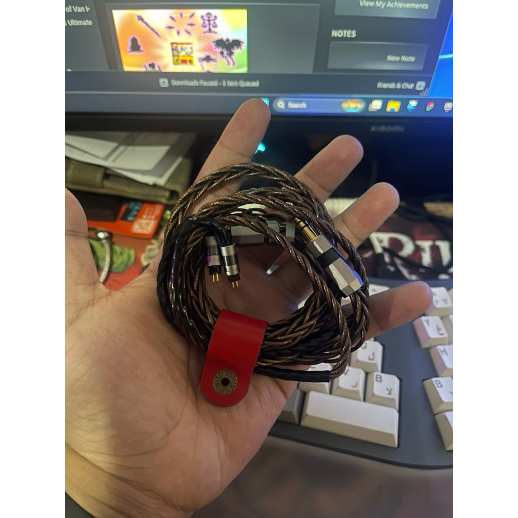 CABLE IEM ONEZERO FOMO 8BRAID 4.4mm 2pin