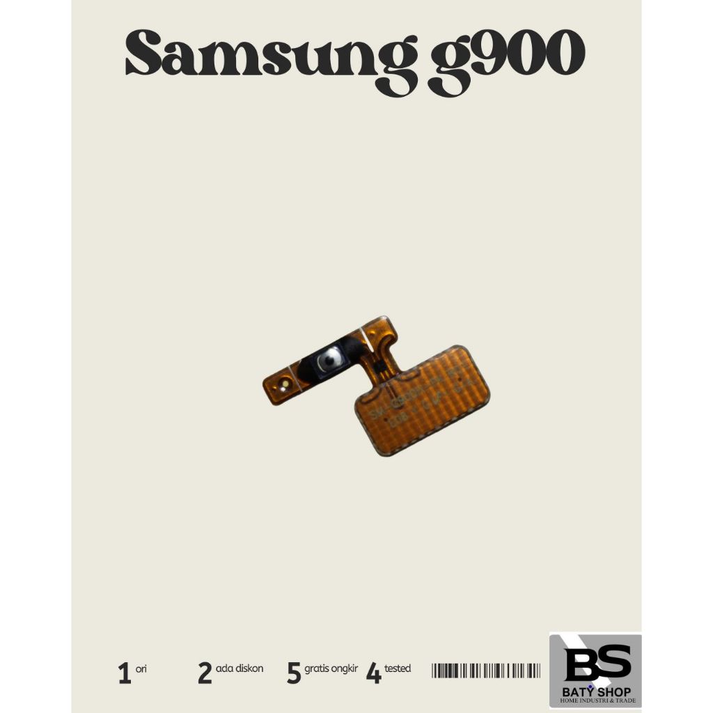 Flexible On Off Samsung S5 G900