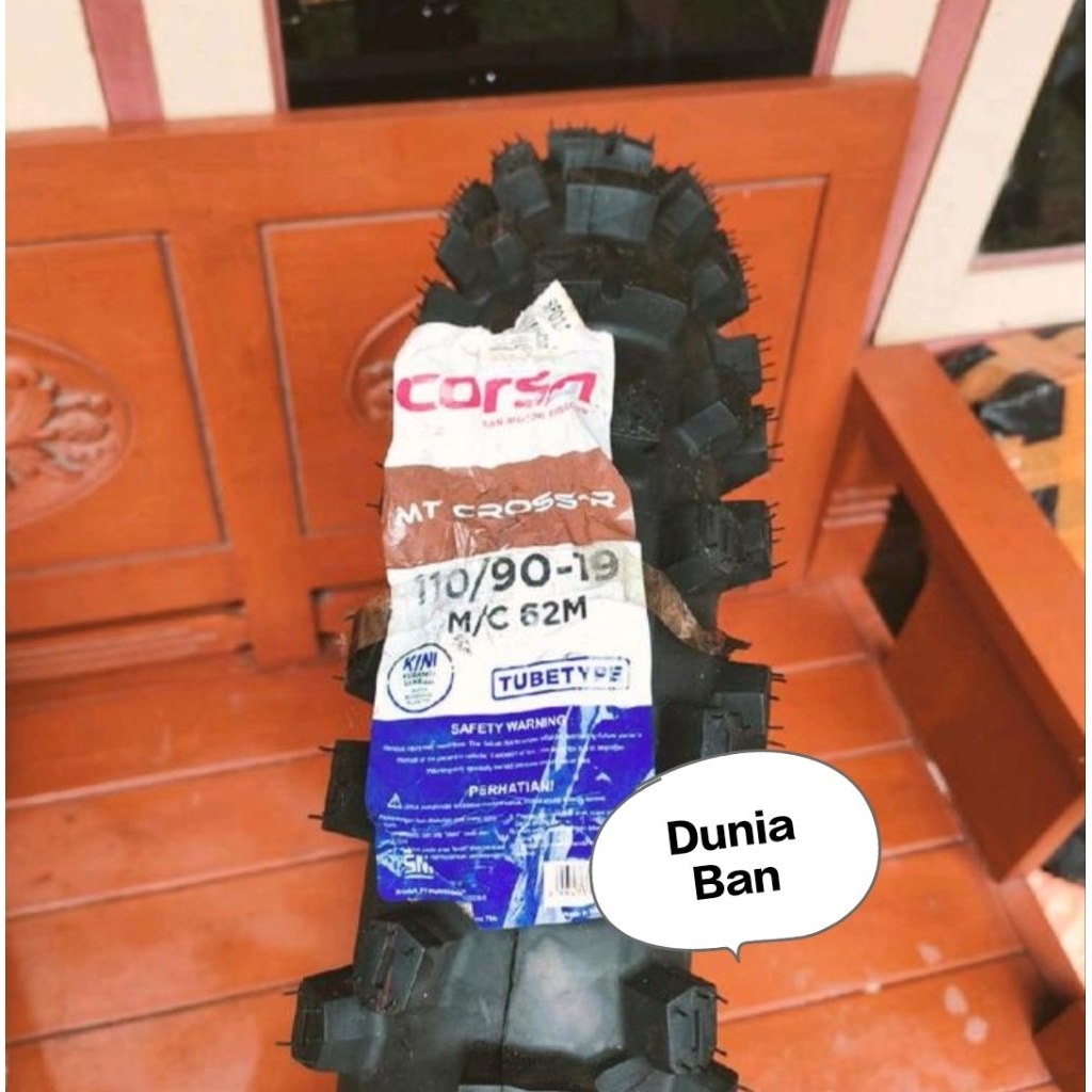 Promo Terlaris Termurah ( BISA COD) Corsa MT Cross Ban Luar Corsa 110/90-19Ban Trail Corsa Ring 19 B
