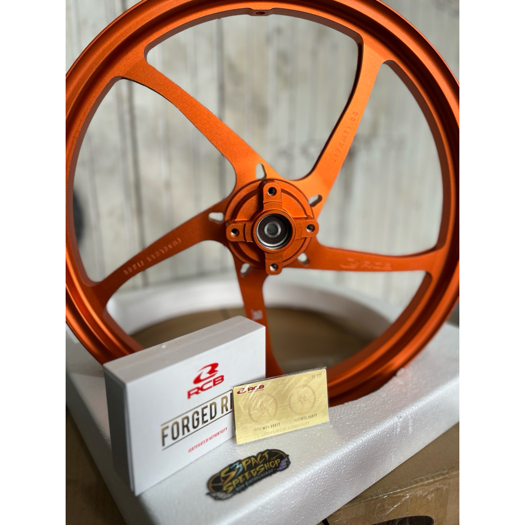 RCB FORGED RIMS SP525 MOTOR MXKING FORGED RIMS 160/160 & 185/250 R17