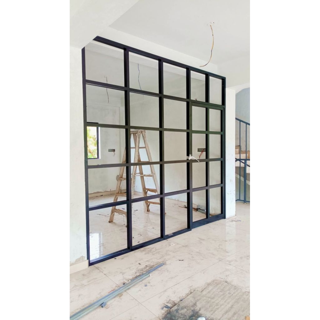 Partisi Aluminium Kaca | Partisi Ruangan | Sekat Ruangan Aluminium Kaca | Kusen Aluminium | Partisi 
