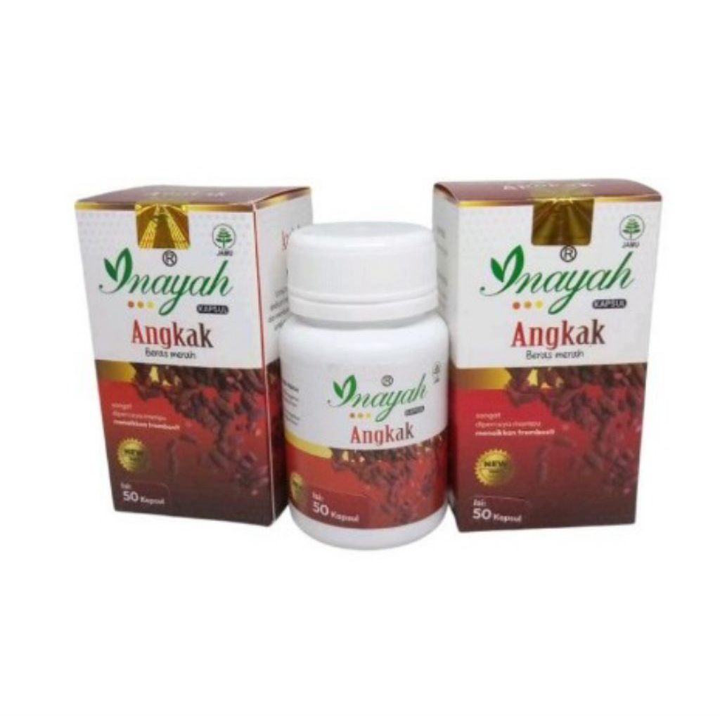 Kapsul Angkak Beras Merah obat DBD Types