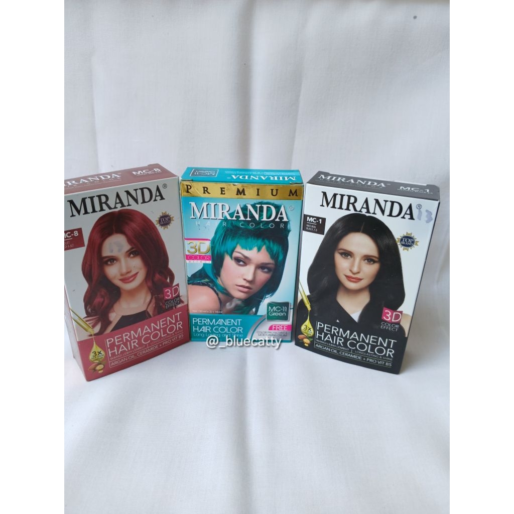 Miranda-semir rambut/pewarna rambut/cat rambut
