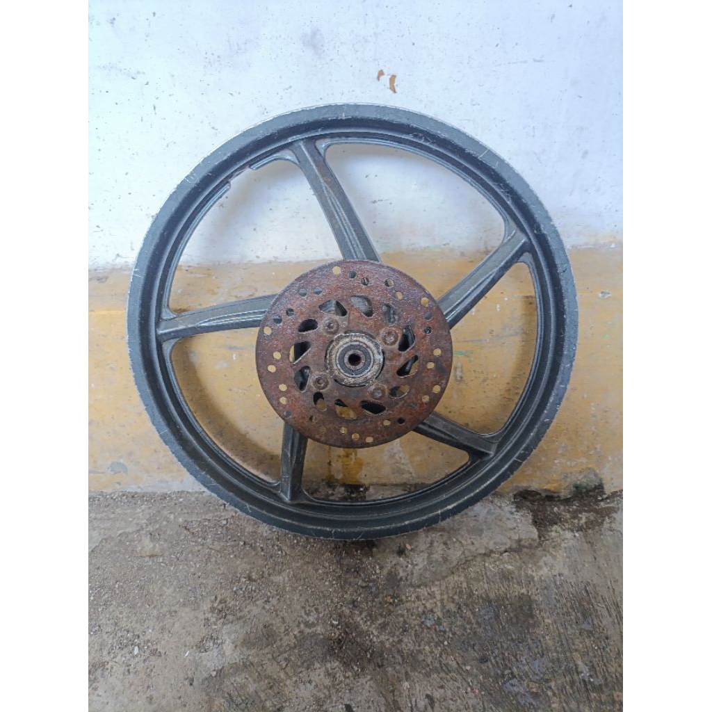 VELG BELAKANG SUPRA X 125 BLADE DOUBLE DISK ORIGINAL COPOTAN