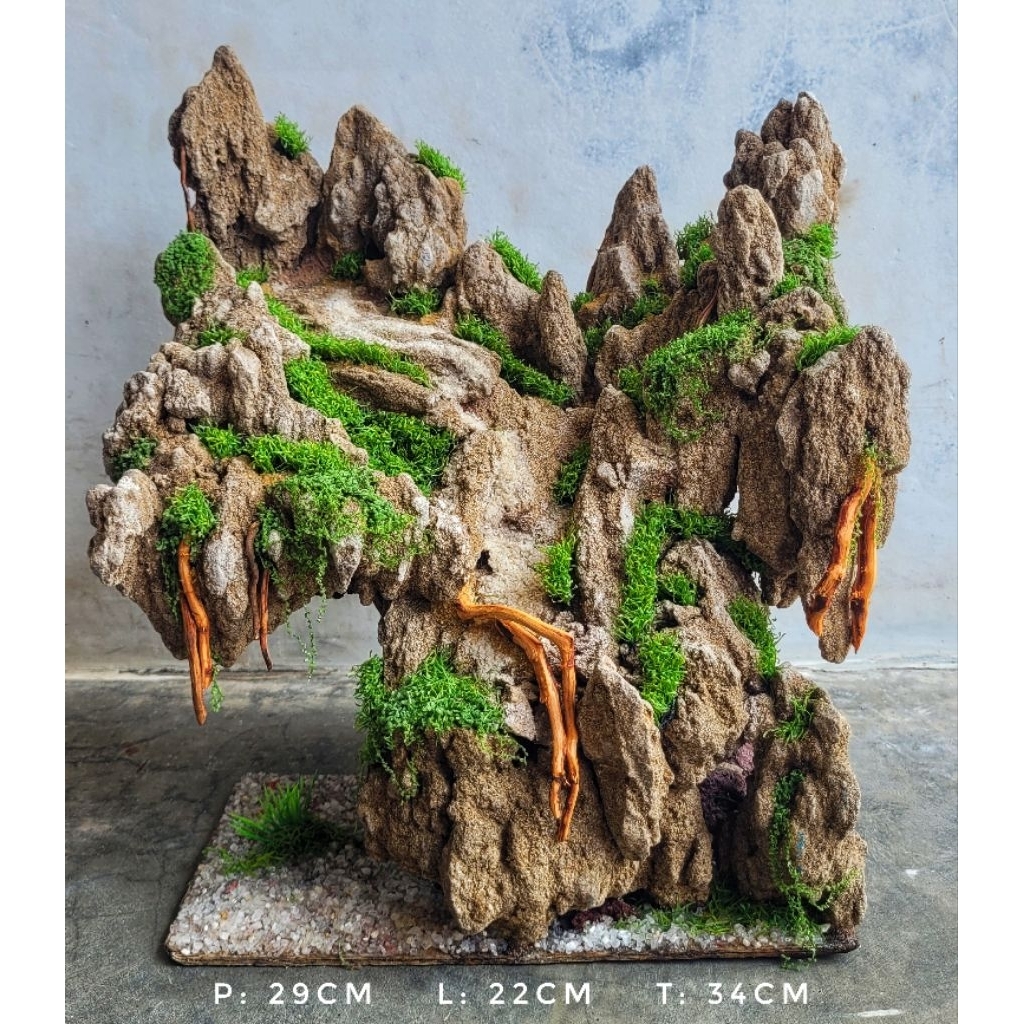 Hardscape Tebing Sand Stone Aquascape