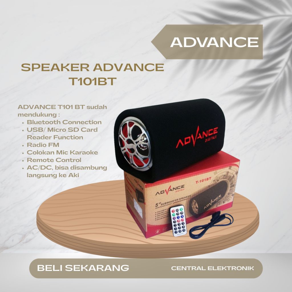 SPEAKER ADVANCE T101BT