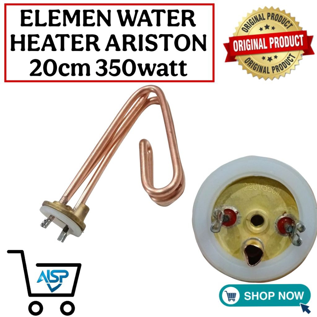 ELEMEN WATER HEATER ARISTON 20cm 350watt