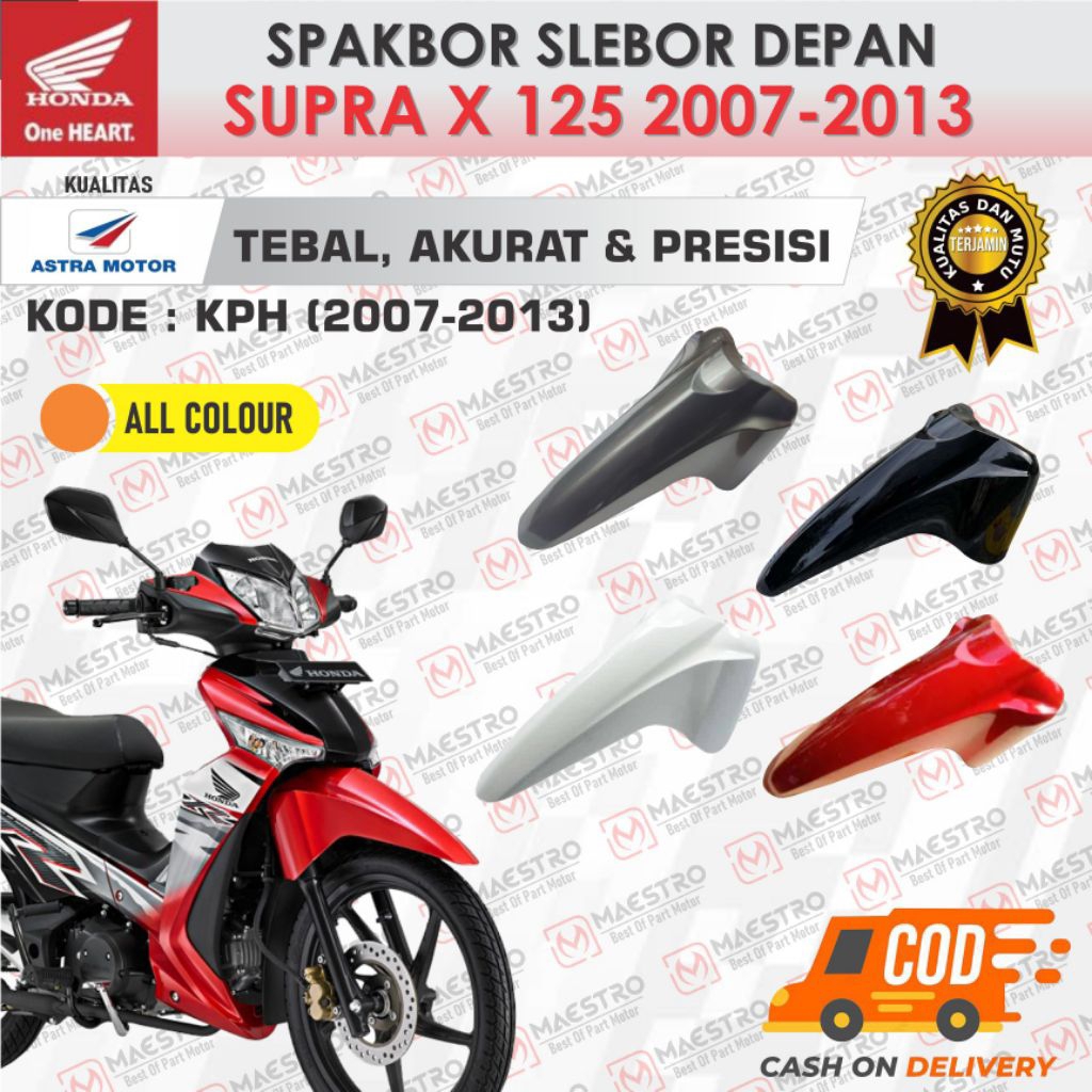 SPAKBOR SUPRA X 125 BATMAN | SPAKBOR SUPRA X 125 KPH | SPAKBOR DEPAN SUPRA X 125  | KUALITAS  ASTRA 