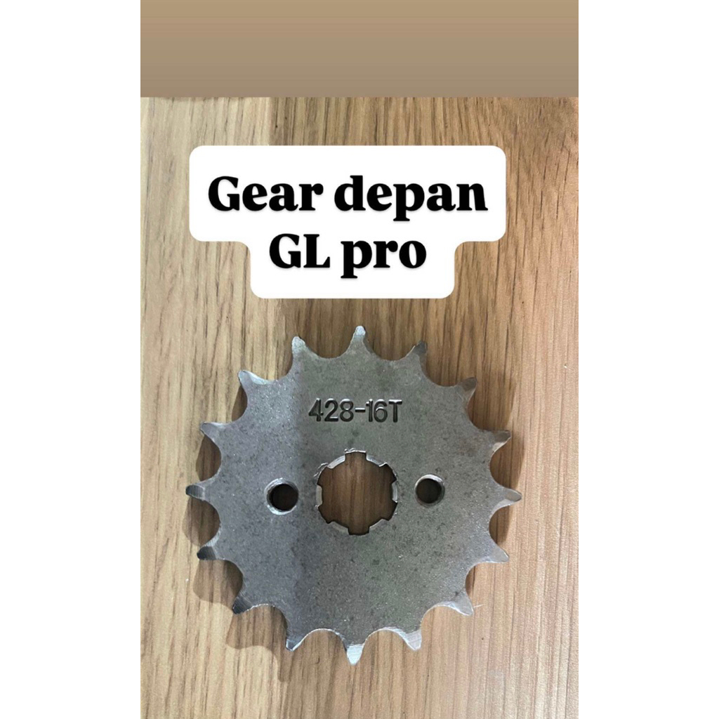 Gear depan Gl pro 428 16T