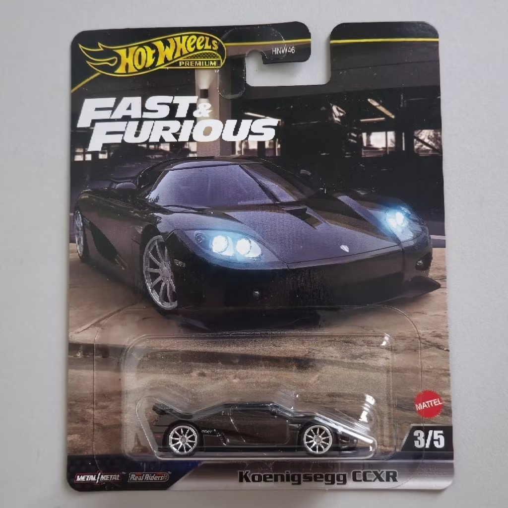 Hot Wheels Premium Koenigsegg CCXR Fast & Furious