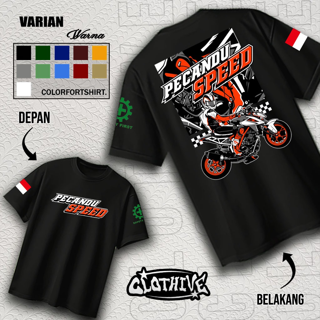 KAOS CLOTHIVE- KAOS FLORES GANGS - KAOS FLORES GANGS PRIA DAN WANITA - TERBARU DAN TERLARIS