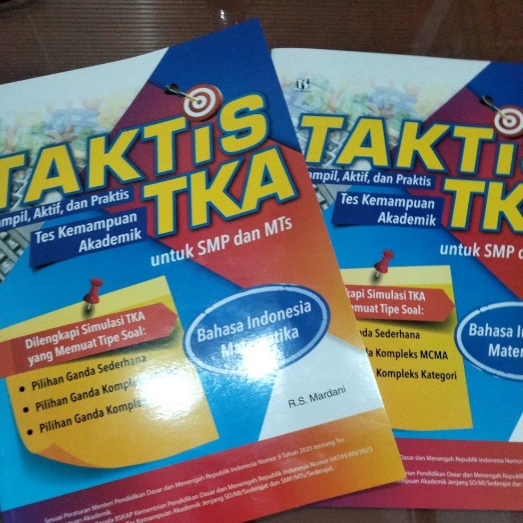 BUKU RAJIN BERLATIH SOAL SOAL TKA SMP