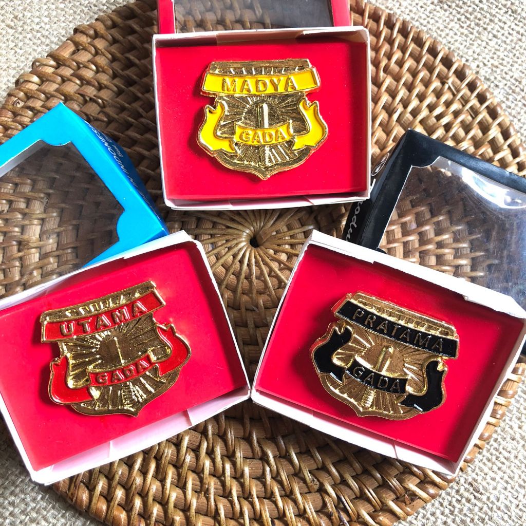Pin Gada Pratama / madya / utama security Satpam Model COR Premium