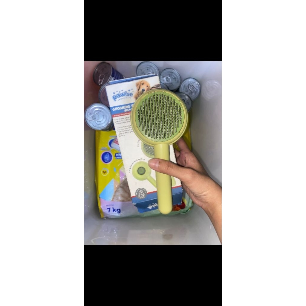 sisir kucing otomatis