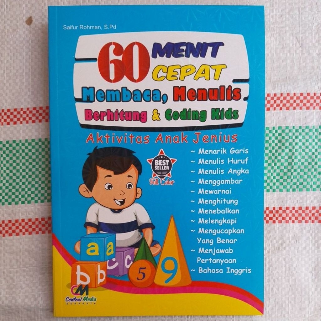 60 menit cepat membaca, menulis, berhitung, & CODING KIDS
