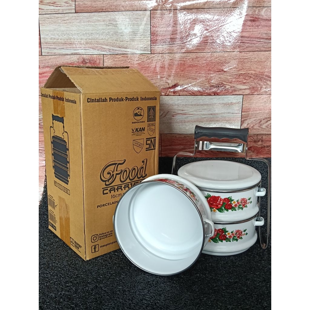 rantang susun stainless Maspion panda